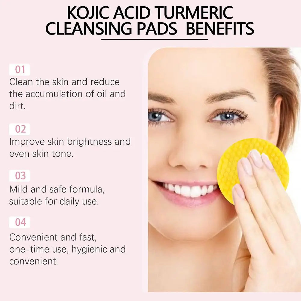 Turmeric Kojic Acid Facial Pads